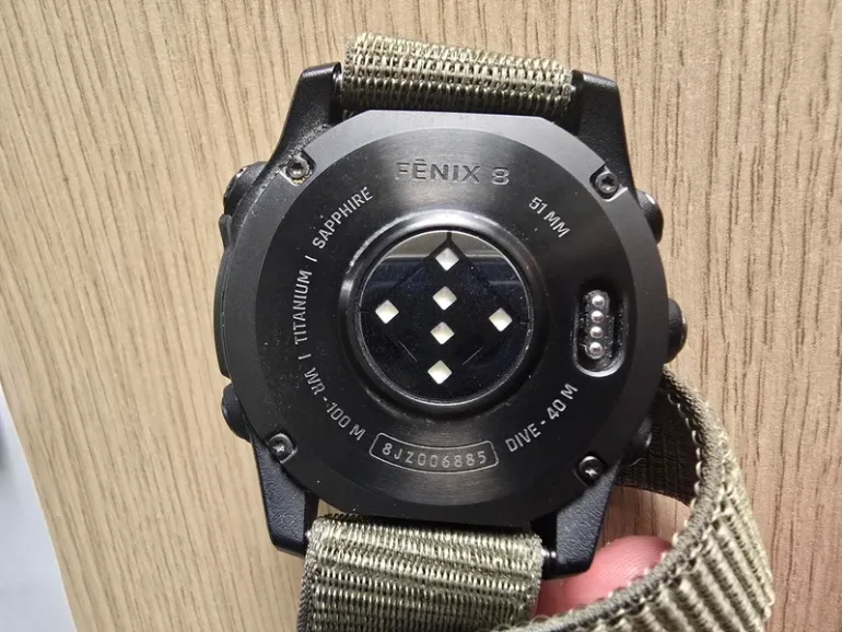 Used Garmin Fenix 8 Zaffiro AMOLED 51 mm bike — image 6 of 6