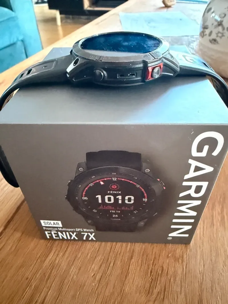 Used Garmin Fenix 7X Solar Electronics