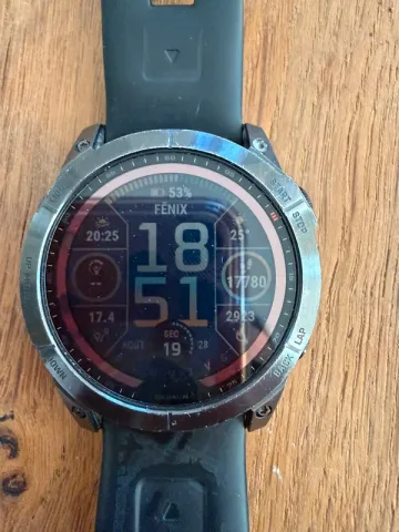 Used Garmin Fenix 7X Solar bike — image 2 of 5