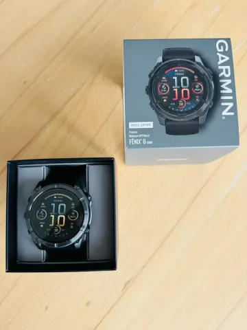 Used Garmin fénix 8 amoled sapphire 51mm bike — image 1 of 3