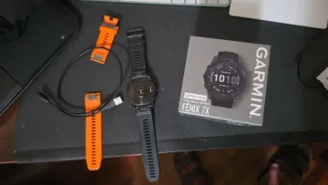Used Garmin Fenix 7X Sapphire Solar bike — image 2 of 7