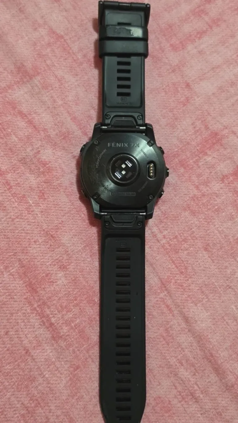Used Garmin Fenix 7X Sapphire Solar bike — image 3 of 7