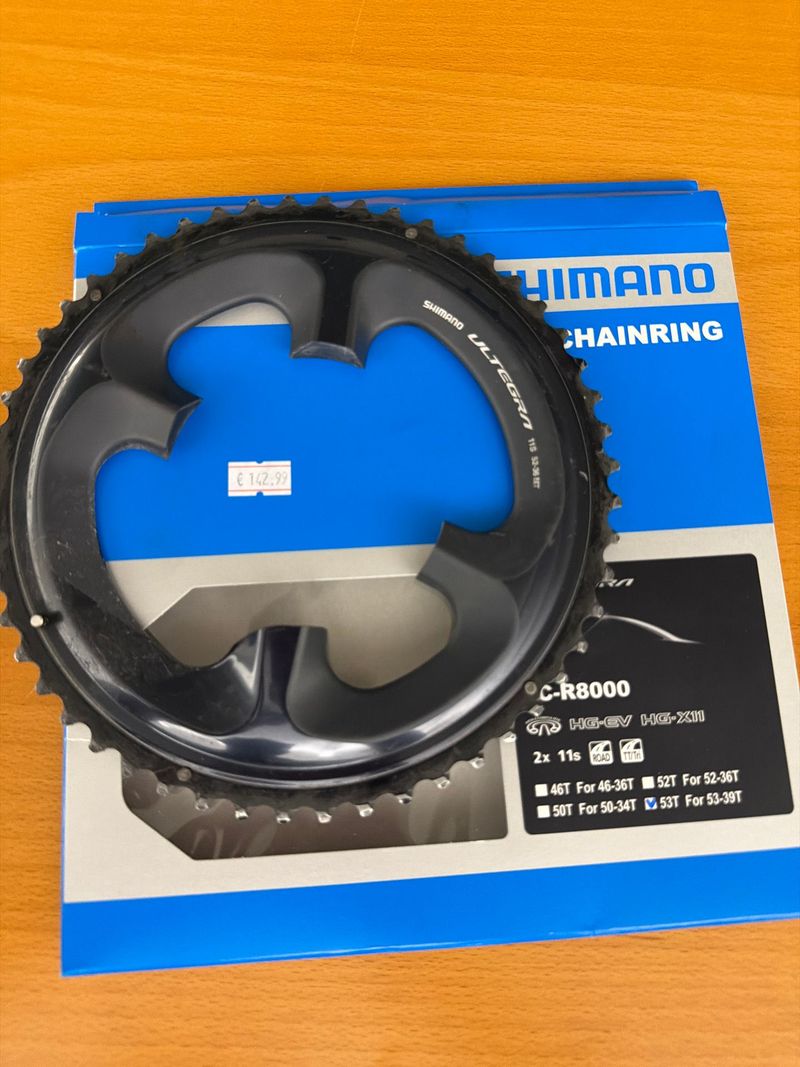 Käytetty Shimano Ultegra Chainring 2024 Drivetrain & Pedals