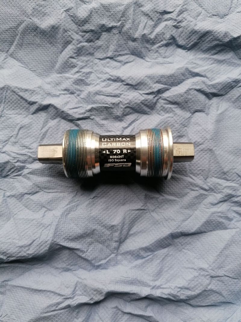 Fsa Ultimax Carbon Bottom Bracket Drivetrain & Pedals d'occasion