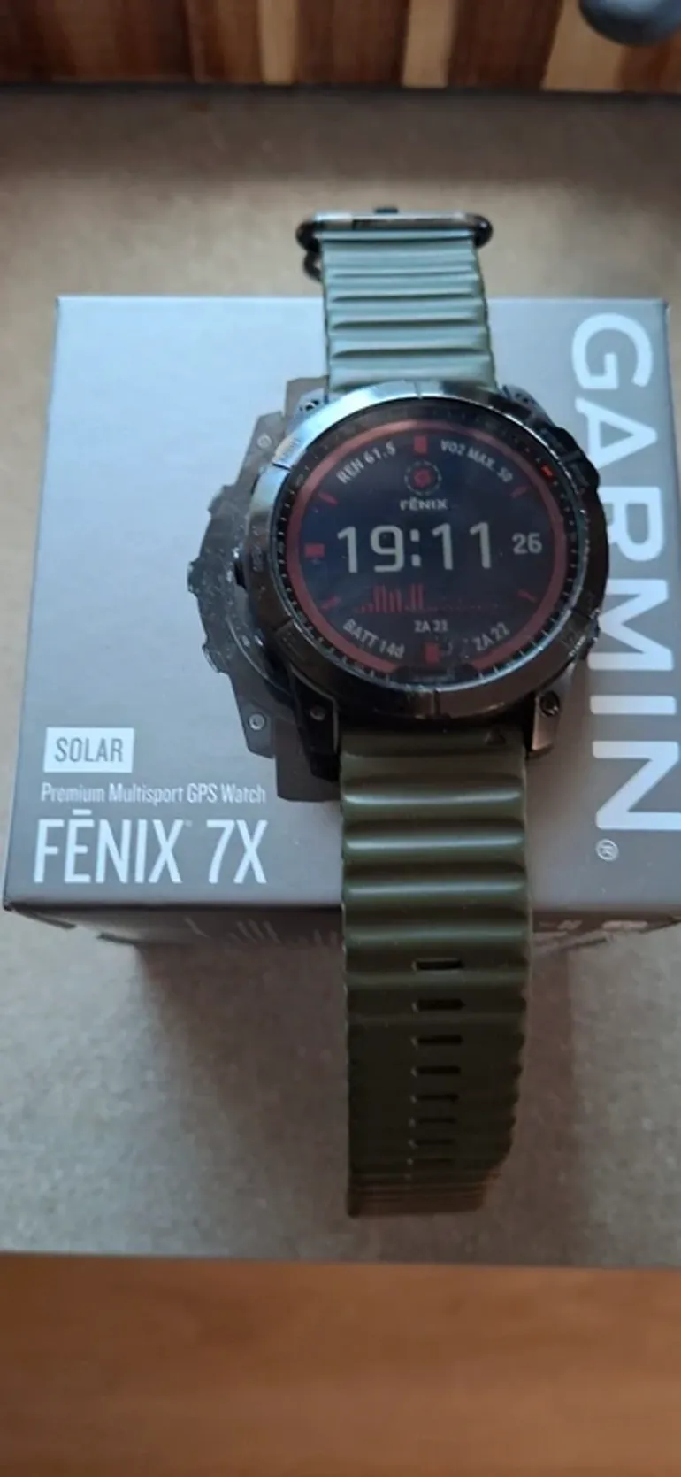 Used Garmin fenix 7x solar bike — image 3 of 4