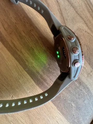 Used Garmin Fenix 7s sapphire solar bike — image 2 of 2