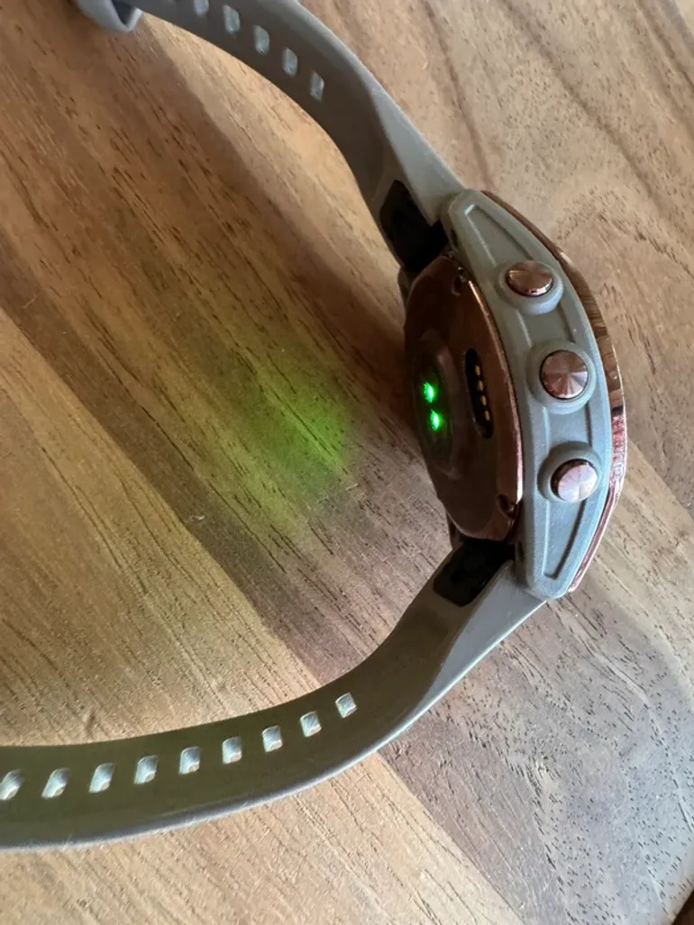 Used Garmin Fenix 7s sapphire solar bike — image 2 of 2