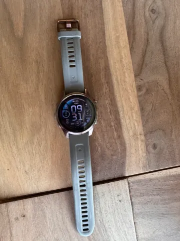 Used Garmin Fenix 7s sapphire solar bike — image 1 of 2
