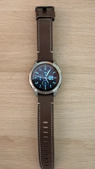 Used Garmin Fenix 7 Pro Sapphire Solar bike — image 1 of 4