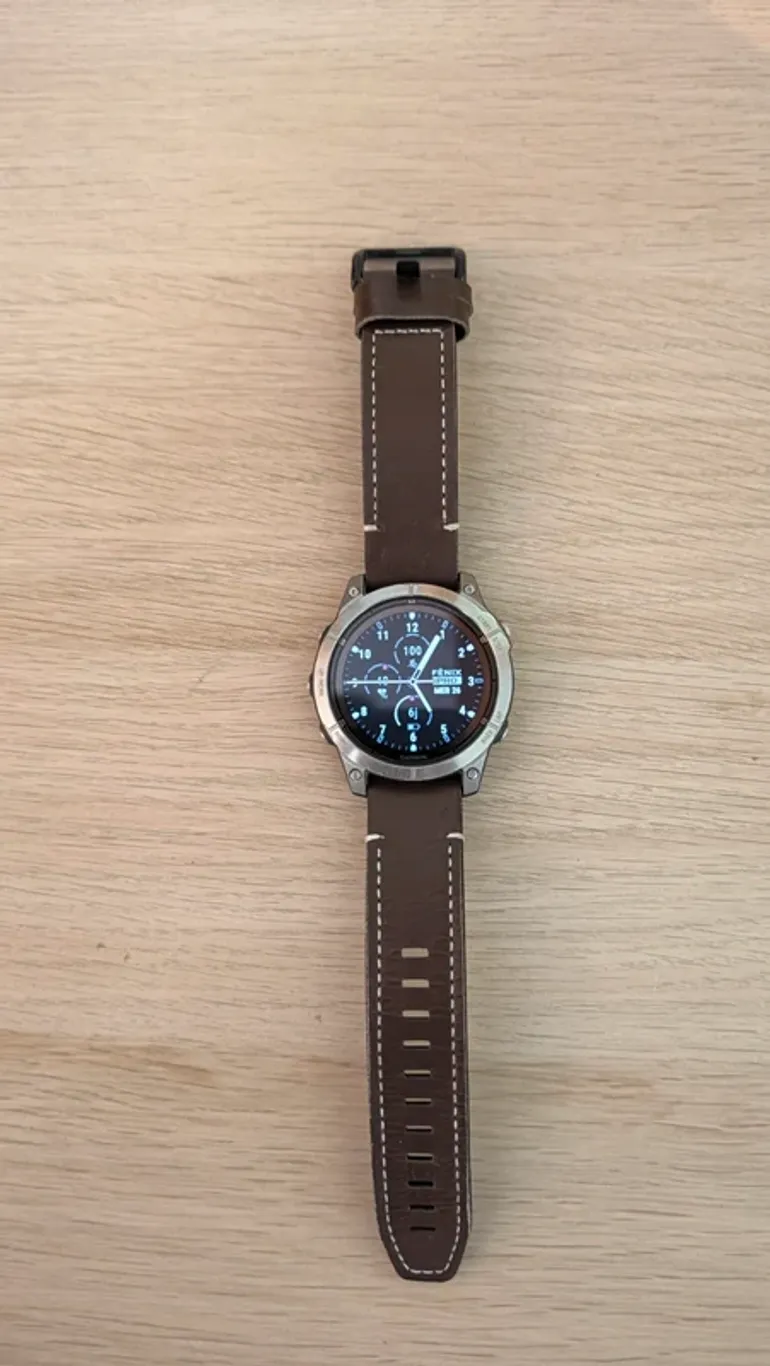 Used Garmin Fenix 7 Pro Sapphire Solar bike — image 3 of 4