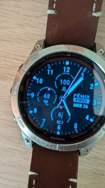 Used Garmin Fenix 7 Pro Sapphire Solar bike — image 2 of 4