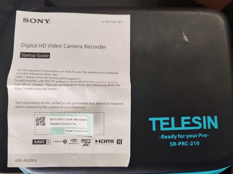 Używany sony HDR-AS200V Action Camera bike — zdjęcie 8 z 10