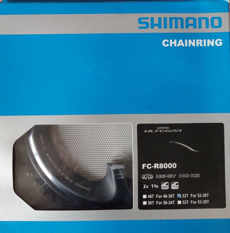 Used Shimano Ultegra FC-8000 Drivetrain & Pedals