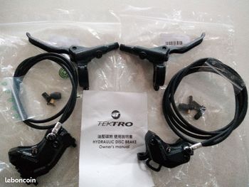 Used Tektro orion 4 pistons bike