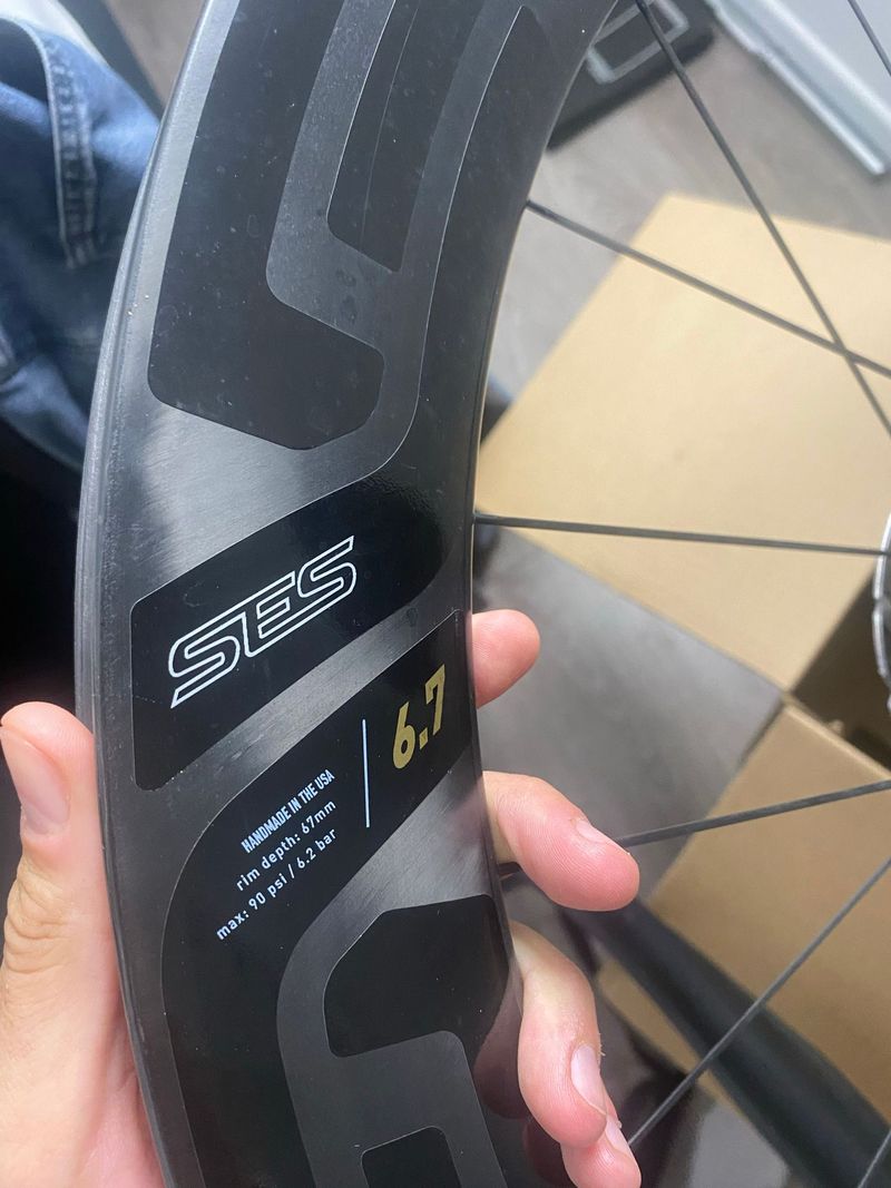 Enve SES 6.7 Wheelset 2024 Wheels de segunda mano