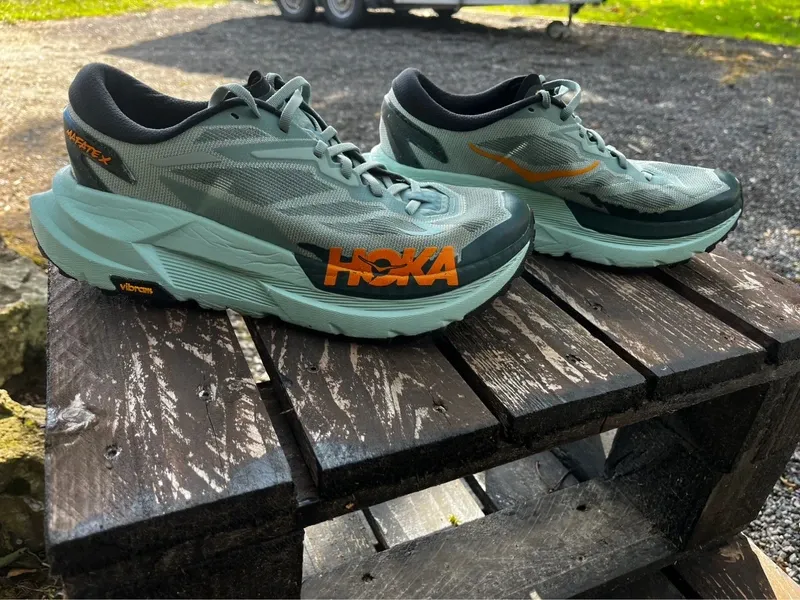 Used Hoka Mafate X Running Shoes