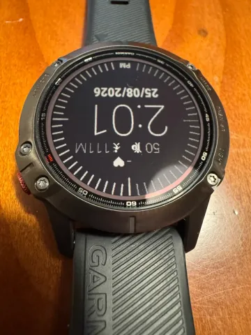 Tweedehands Garmin Fenix 6 Pro Solar bike — afbeelding 2 van 10