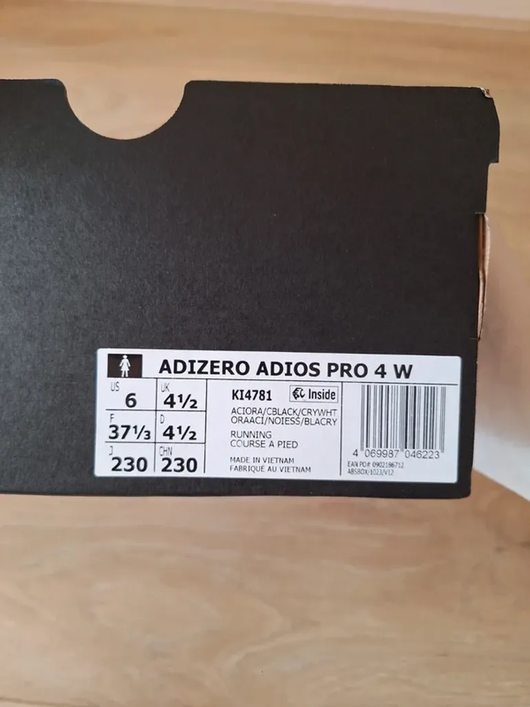 Použité Adidas Adios Pro 4 bike — obrázek 4 z 5