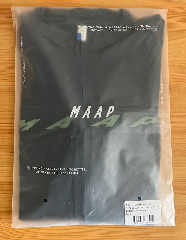 Used MAAP Evade Pro Base LS Jersey bike — image 3 of 6