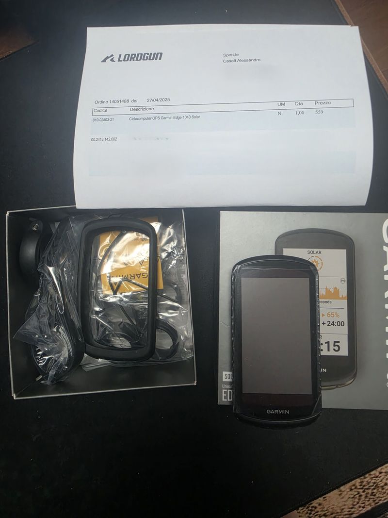 Used Garmin Edge 1040 Solar 2025 Cycling Accessories