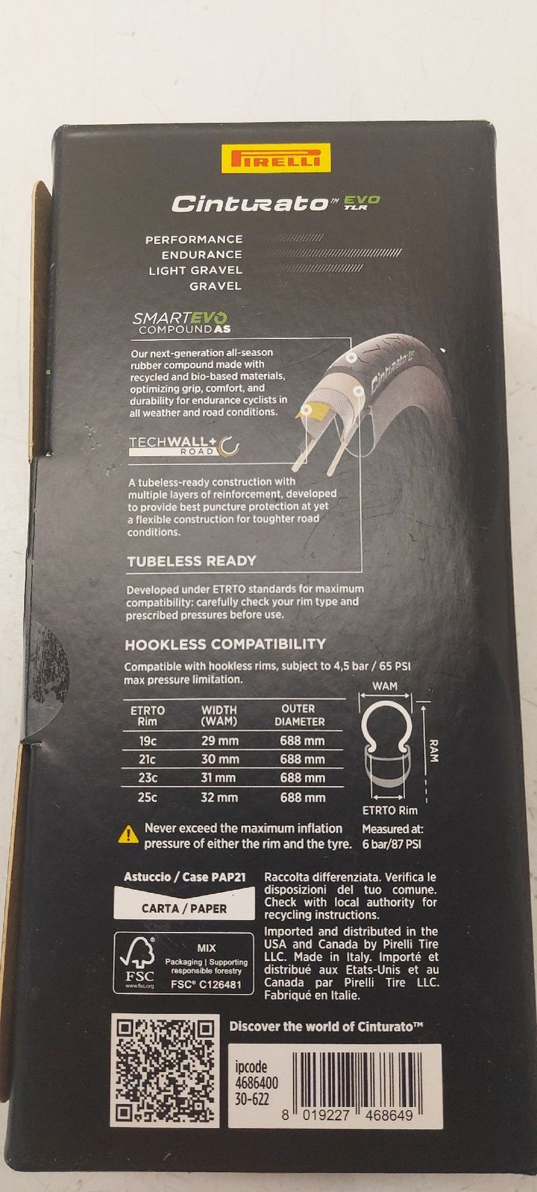 Pirelli Cinturato evo 2026 bike de segunda mano — imagen 3 de 3