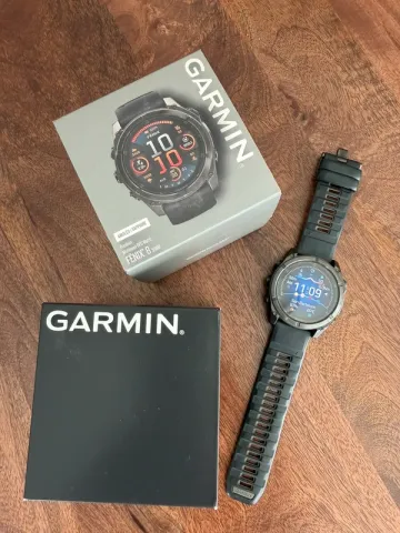 Gebrauchtes Garmin Fenix 8 51mm Solar Sapphire bike — Bild 8 von 9