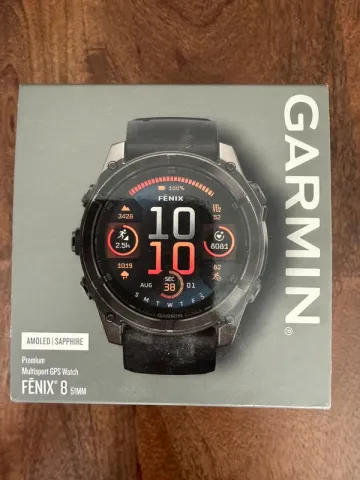 Gebrauchtes Garmin Fenix 8 51mm Solar Sapphire bike — Bild 6 von 9