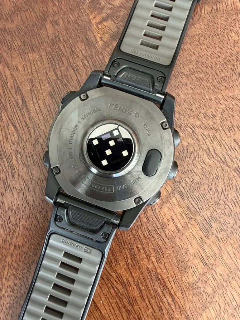 Gebrauchtes Garmin Fenix 8 51mm Solar Sapphire bike — Bild 4 von 9