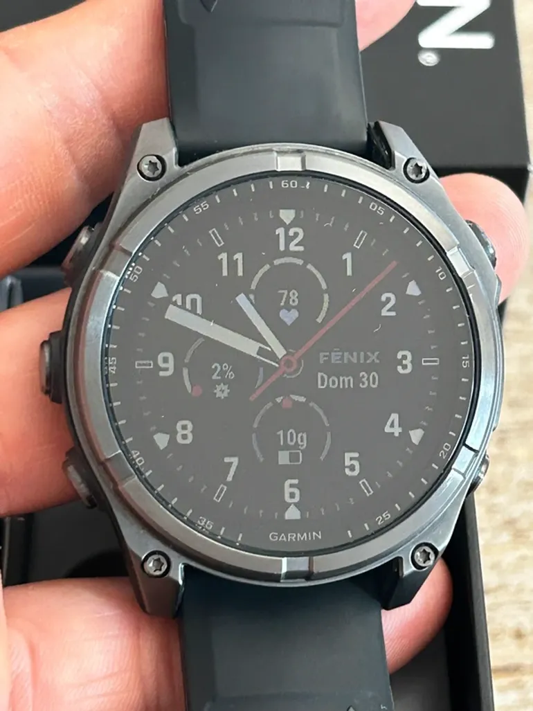 Garmin Fenix 8 Solar Sapphire 47mm bike d'occasion — image 4 sur 9