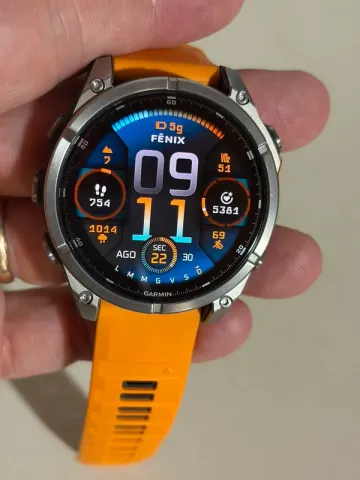 Gebrauchtes Garmin Fenix 8 Amoled 47mm bike — Bild 2 von 5