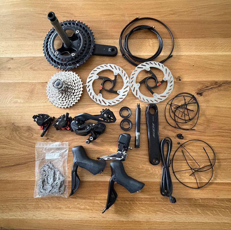 Used Shimano 105 Di2 Groupset