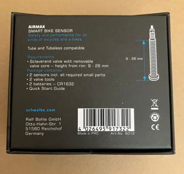 Used Schwalbe Airmax Smart Bike Sensor 2026 bike — image 6 of 6