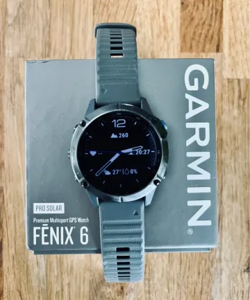 Używany Garmin Fénix 6 Pro Solar bike — zdjęcie 1 z 5