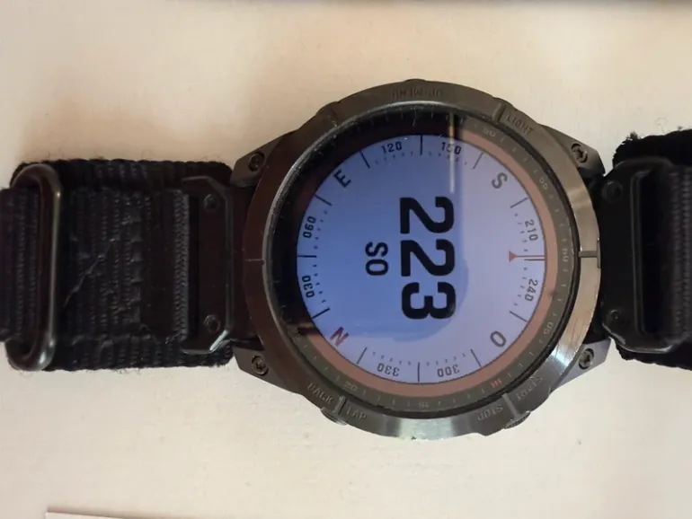 Used Garmin Fenix 7 Sapphire Solar bike — image 5 of 5