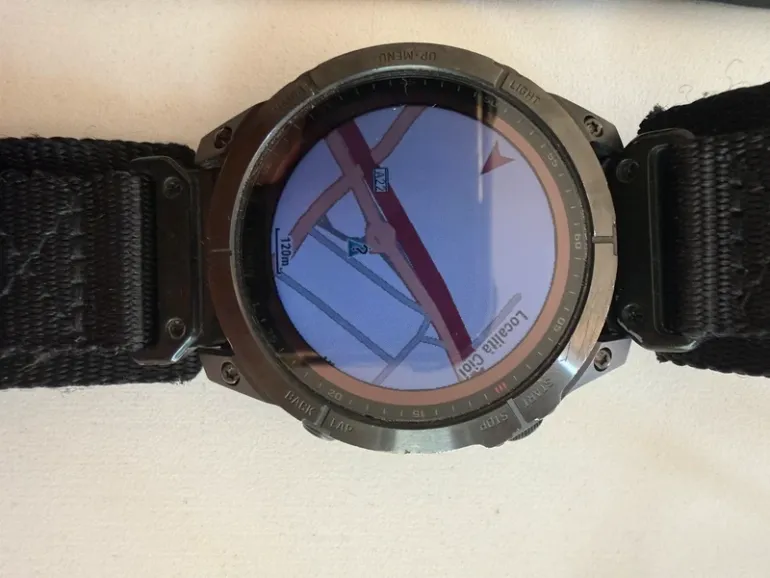 Used Garmin Fenix 7 Sapphire Solar bike — image 4 of 5