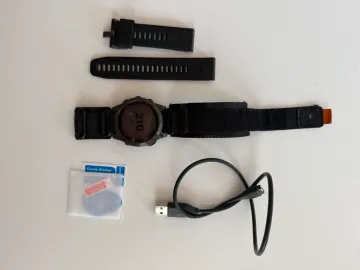 Used Garmin Fenix 7 Sapphire Solar bike — image 1 of 5