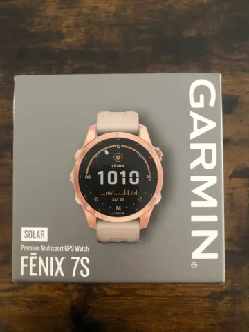 Used Garmin Fenix 7s Solar bike — image 1 of 8