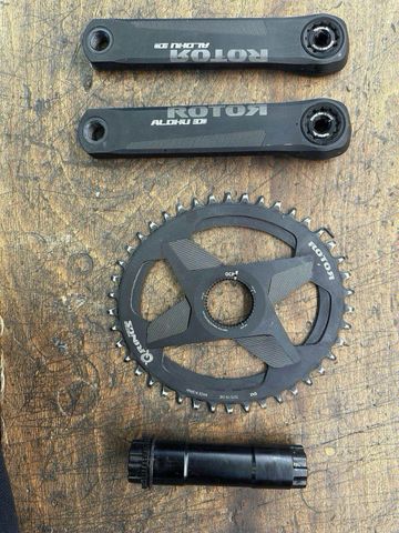 Gebrauchtes Rotor aldu 3D + Drivetrain & Pedals