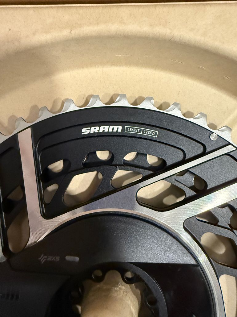 Used Sram 48/35T Power Meter Chainring 2025 bike — image 3 of 3