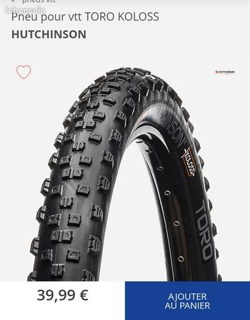 Used Hutchinson taïpan,koloss et toro koloss bike — image 8 of 8