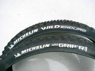 Brugt Michelin wild enduro front et wild grip'r Tyres & Tubes