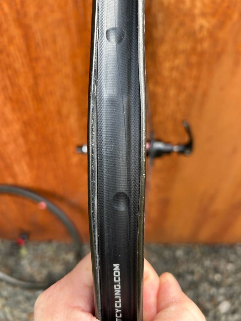 Used 3T Orbis II clincher C35 rim brake, Campagnolo Freewheel, DT Swiss hubs bike — image 7 of 7