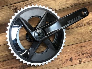 Tweedehands Sram Rival DUB 2x12-speed Crank 48/35 2025 Drivetrain & Pedals