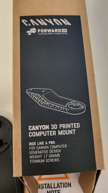Brugt Canyon 3d printed computer mount 2025 bike — billede 2 af 2