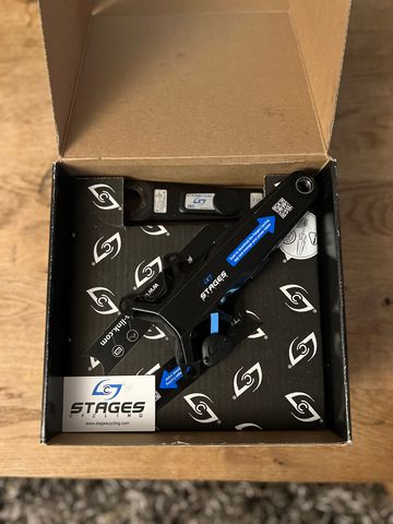 Stages Cycling Manivelle SHIMANO DURA ACE R9200 avec capteur de puissance DOUBLE STAGES CYCLING 2023 Drivetrain & Pedals usato