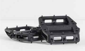 Used Bontrager Line Elite Flat Black pedals Drivetrain & Pedals