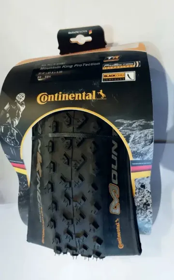 Continental Mountain King ProTection Tyres & Tubes usato