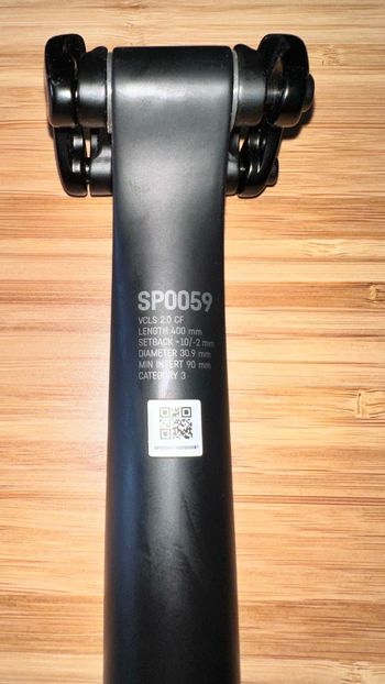 Used Canyon SP59 VCLS 2.0 CF Seatpost 2023 bike — image 1 of 9