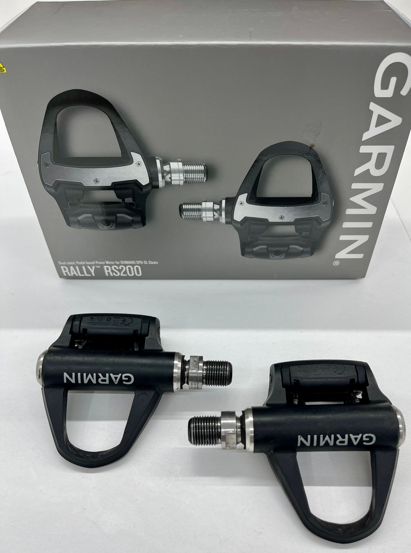 Used Garmin Rally RS200 Dual-sensing Power Meter Pedals – $ 506