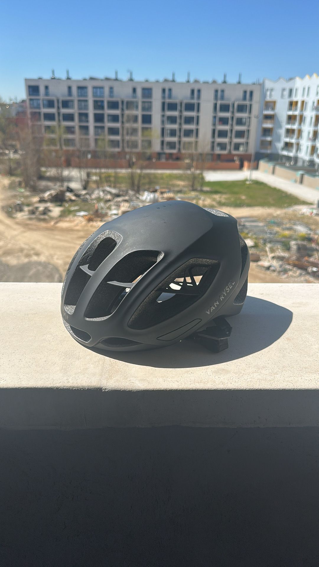 Van Rysel Casco Bici Uomo Decathlon Van Rysel RCR Negro